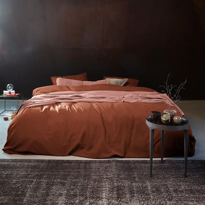 vtwonen Natural Stone Dekbedovertrek 140 x 200/220 cm - Terra