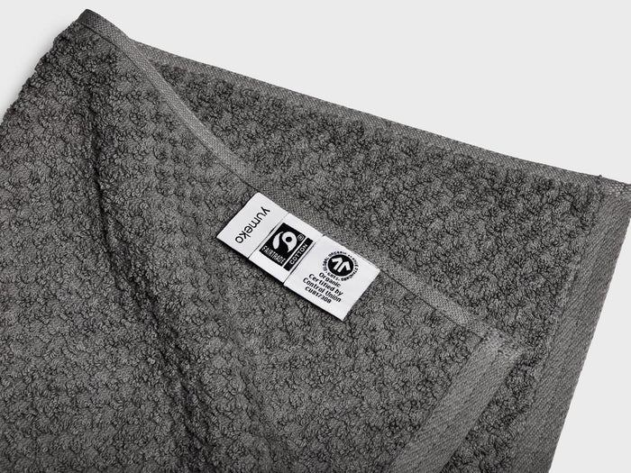 Yumeko gastendoekjes dots dark grey 30x50 - 4 st