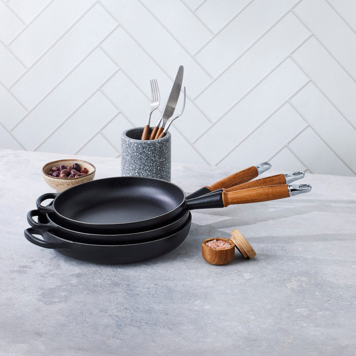Le Creuset Signature Koekenpan Ø 28 cm - Mat Zwart