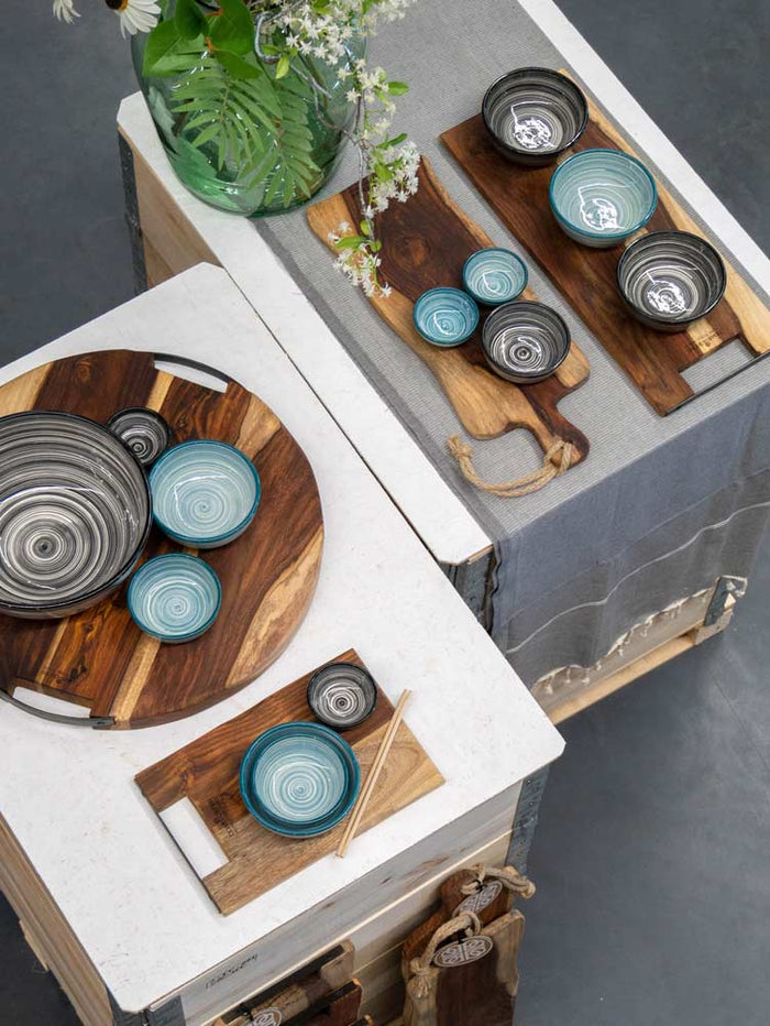 Bowls and Dishes Pure Rose Wood Serveerplank 59 x 20 cm