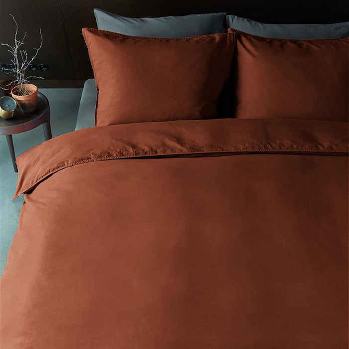 vtwonen Natural Stone Dekbedovertrek 240 x 200/220 cm - Terra