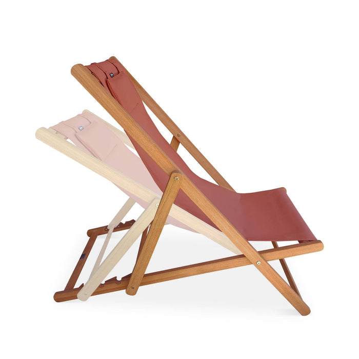 sweeek - Set van twee textileen strandstoelen