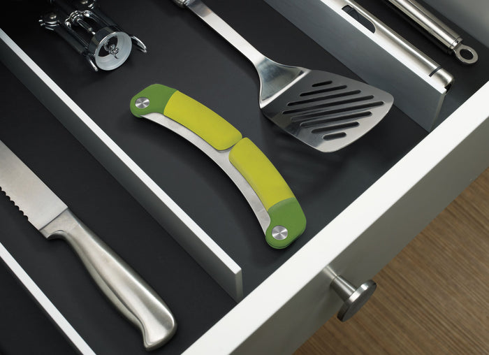 Compacte kruidenhakker|wiegemes groen - Joseph Joseph