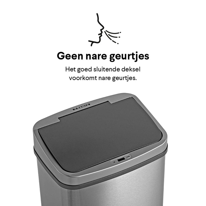 Homra LUX Sensor Afvalemmer 50 Liter