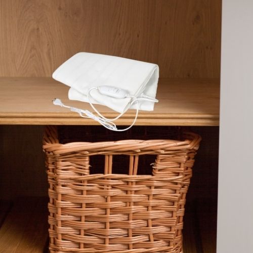 Orange85 Elektrische onderdeken Bed verwarming Wit 150cm