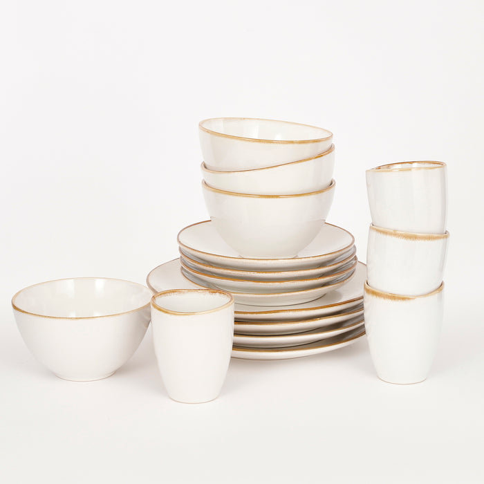 Mica Decorations Tabo Serviesset 16-delig - Wit