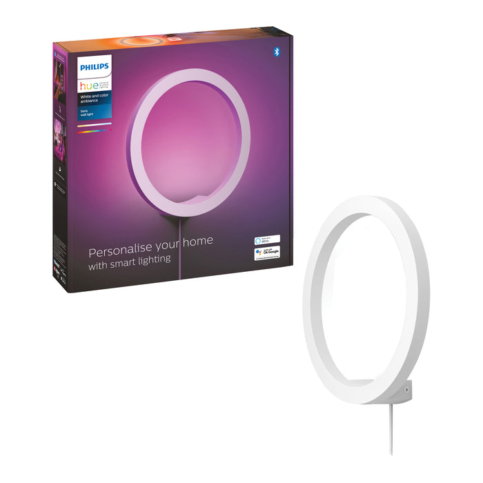 Philips Hue White & Color Ambiance Sana Wandlamp - Ø 25,5