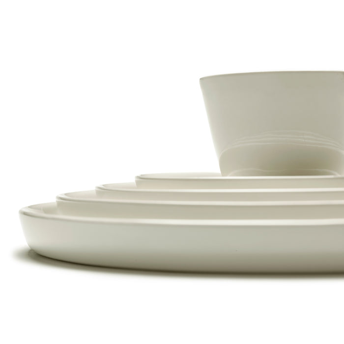 Serax Cena Bord 4 st. - Ø 18 cm - Ivoor