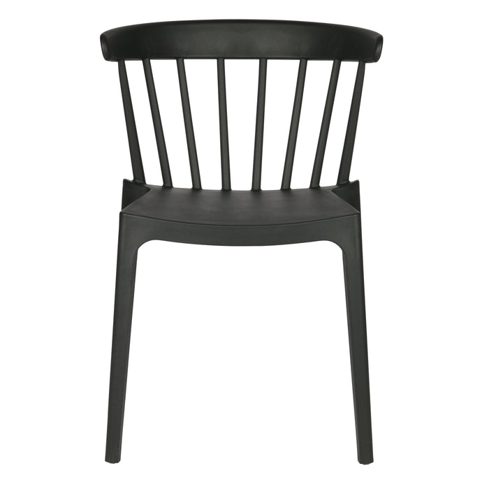 Woood Bliss Spijlenstoel - Zwart