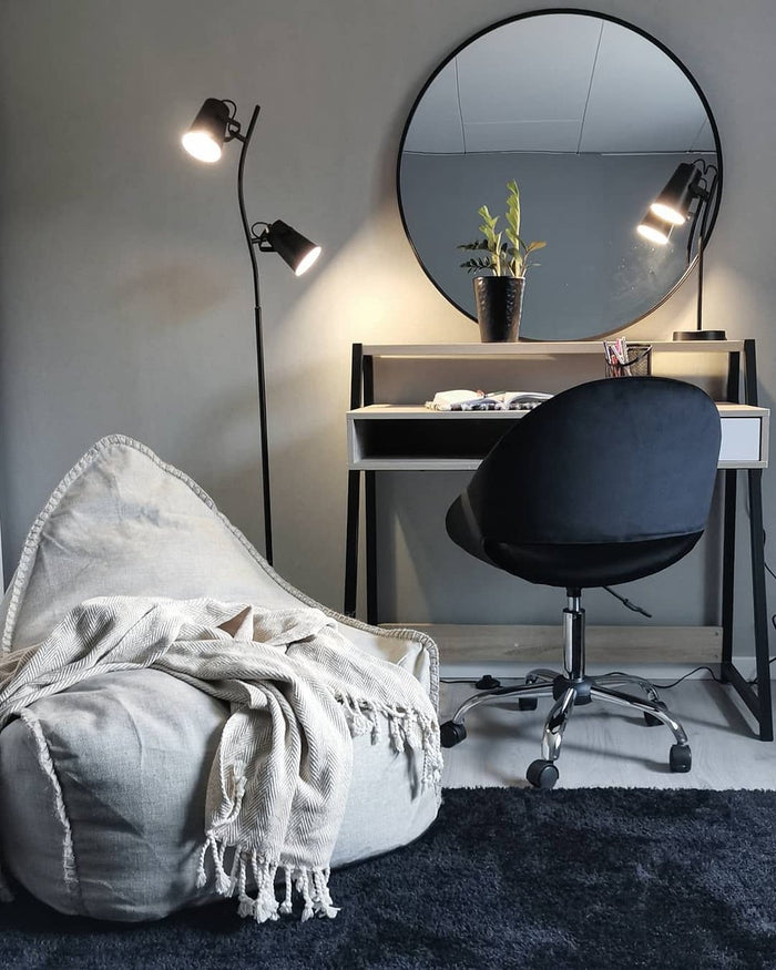 Beliani - TILMI - Plaid - Lichtbeige - 130 x 160 cm - Katoen