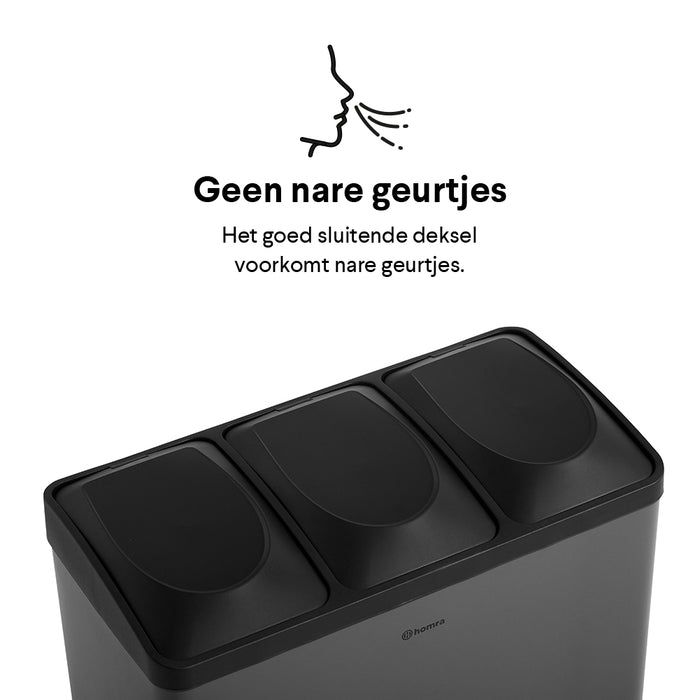 Homra Maxer-20 Pedaalemmer 60 Liter (3x20 Liter)