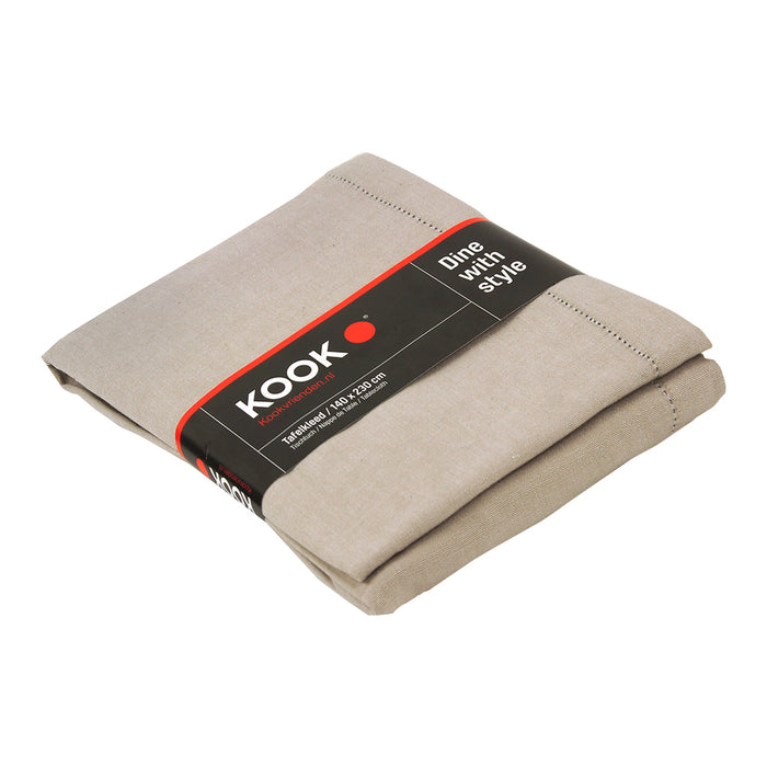 KOOK Chambray Tafelkleed 140 x 230 cm