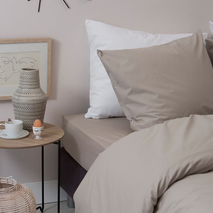 Cinderella dekbedovertrek Weekend - Katoen - 260x200|220 cm - Taupe