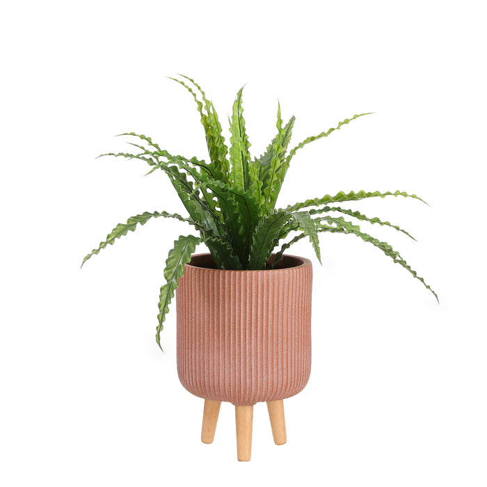 Mica Decorations Asplenium Kunstplant in Bloempot H54 cm