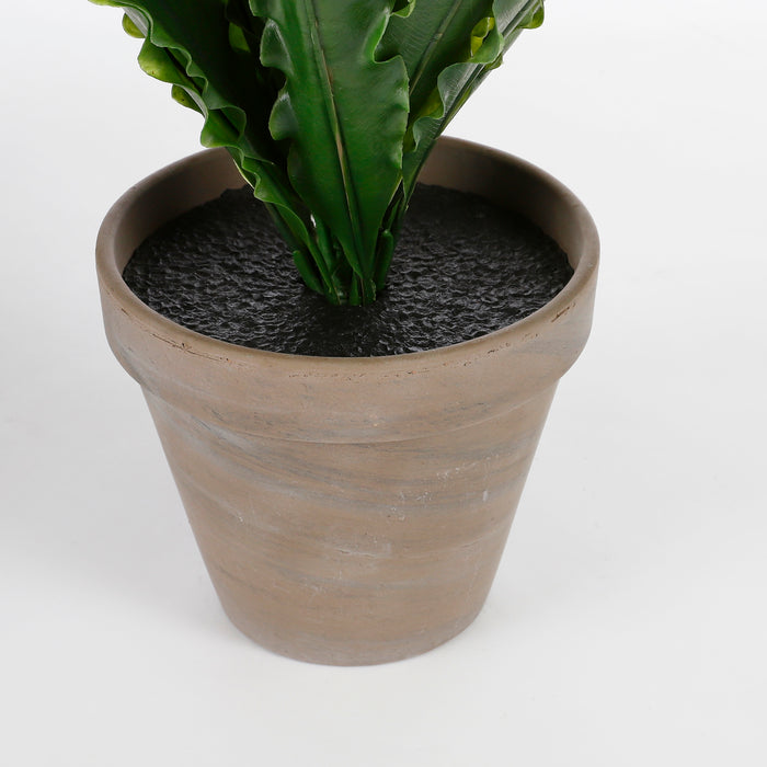 Mica Decorations Asplenium Kunstplant in Bloempot H54 cm