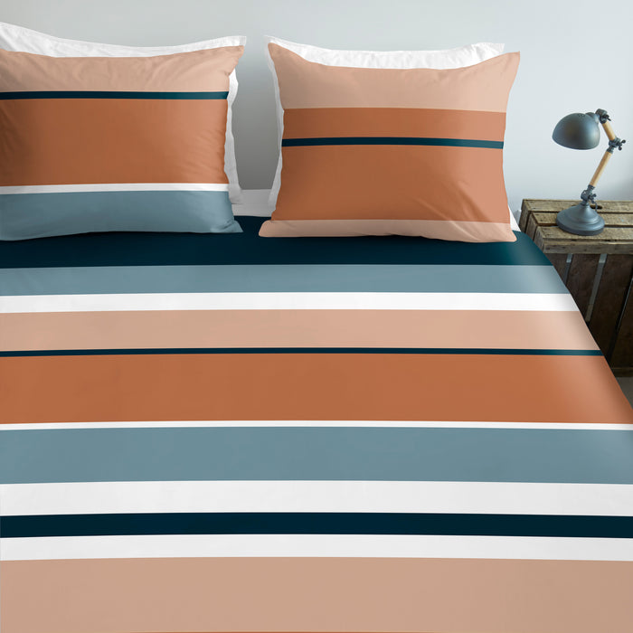 Ambiante Andy Dekbedovertrek 140 x 200/220 cm - Blauw