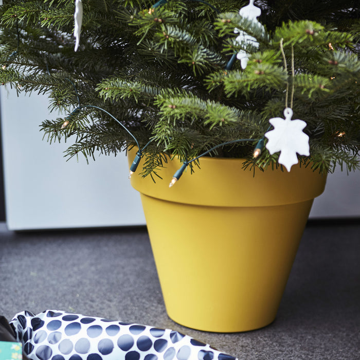 Elho Pure Round Bloempot 60 cm Geel