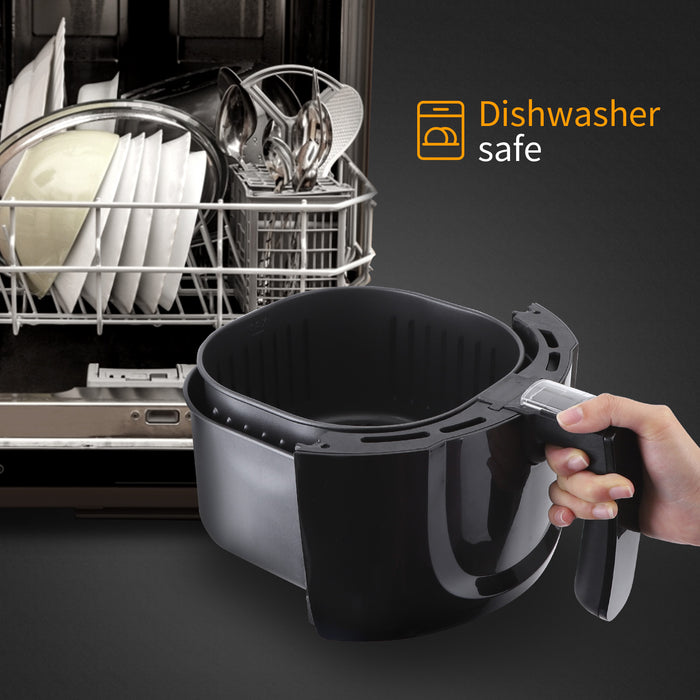 Aigostar Hayden 30PYC - Airfryer - Hetelucht Friteuse - Zwart