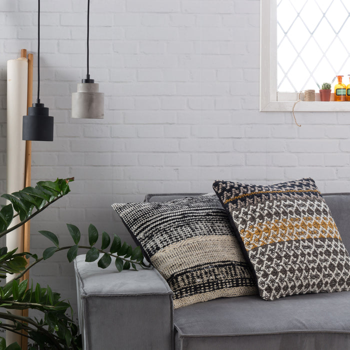 Zuiver Left Hanglamp Beton - Zwart