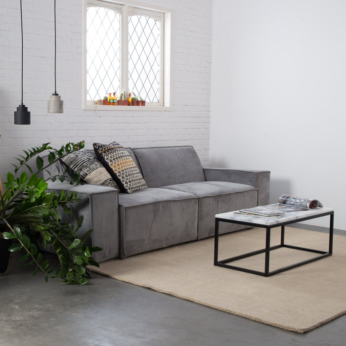 Zuiver Left Hanglamp Beton - Zwart