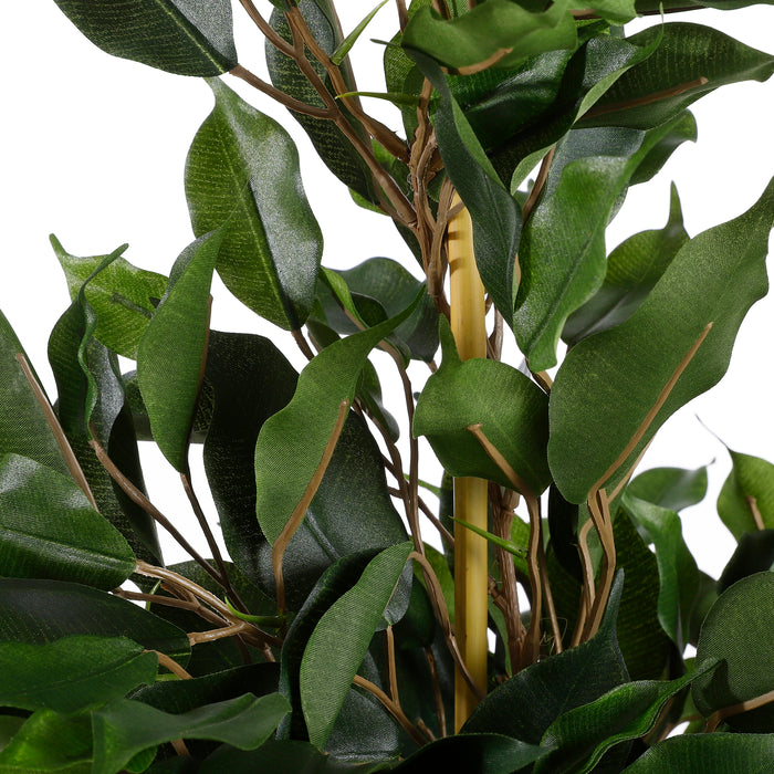 Mica Decorations Ficus Exotica Kunstplant in Bloempot 60 cm