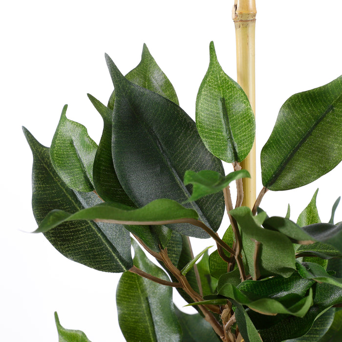 Mica Decorations Ficus Exotica Kunstplant in Bloempot 60 cm