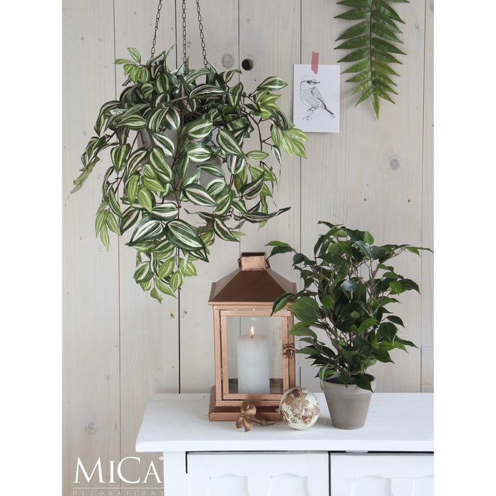 Mica Decorations Ficus Exotica Kunstplant in Bloempot 60 cm