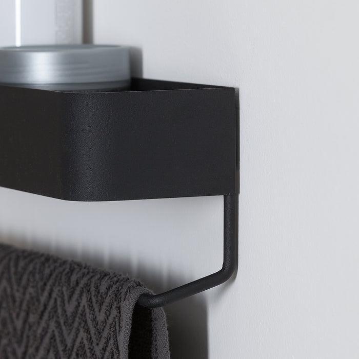 Sealskin Brix Wandrek met handdoekrek 35 cm - Zwart