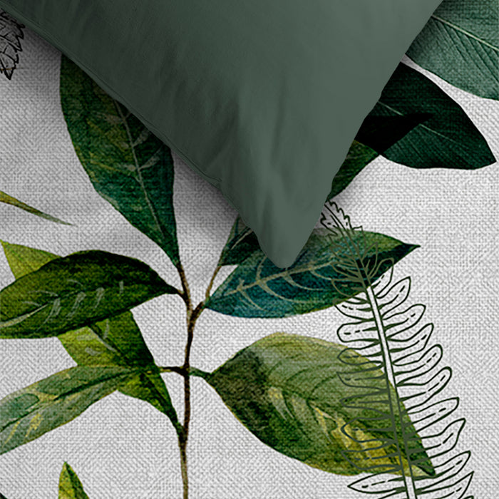 Ambiante Eleni Dekbedovertrek 240 x 200/220 cm - Groen