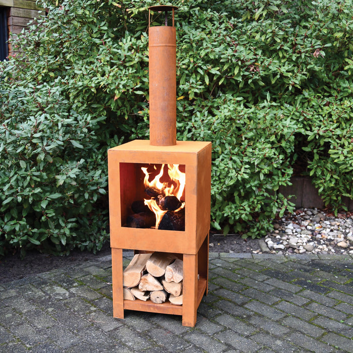 Esschert Terraskachel Houtopslag