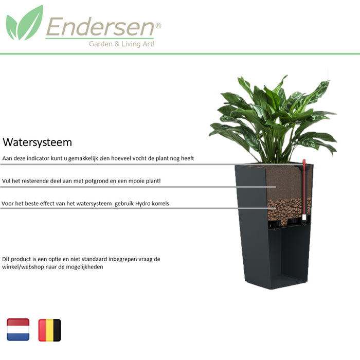 Endersen Venetië Lux GoGreen Bloembak H 57 cm
