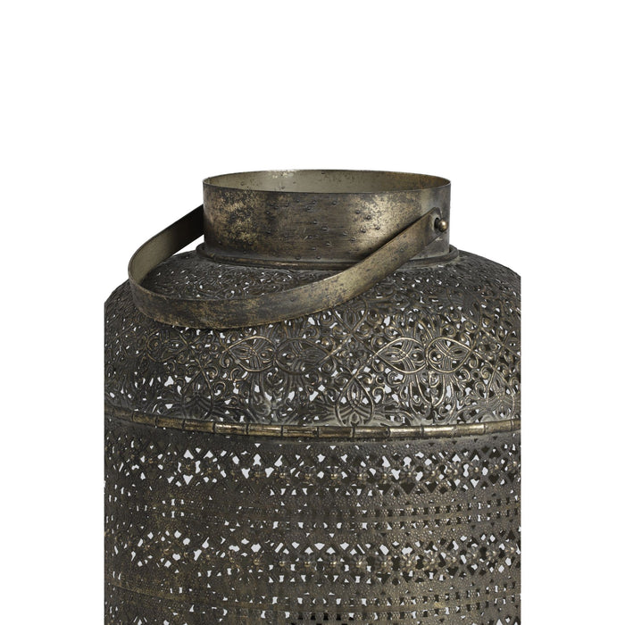 Light & Living Tafellamp Udupi - Bruin - Ø31cm