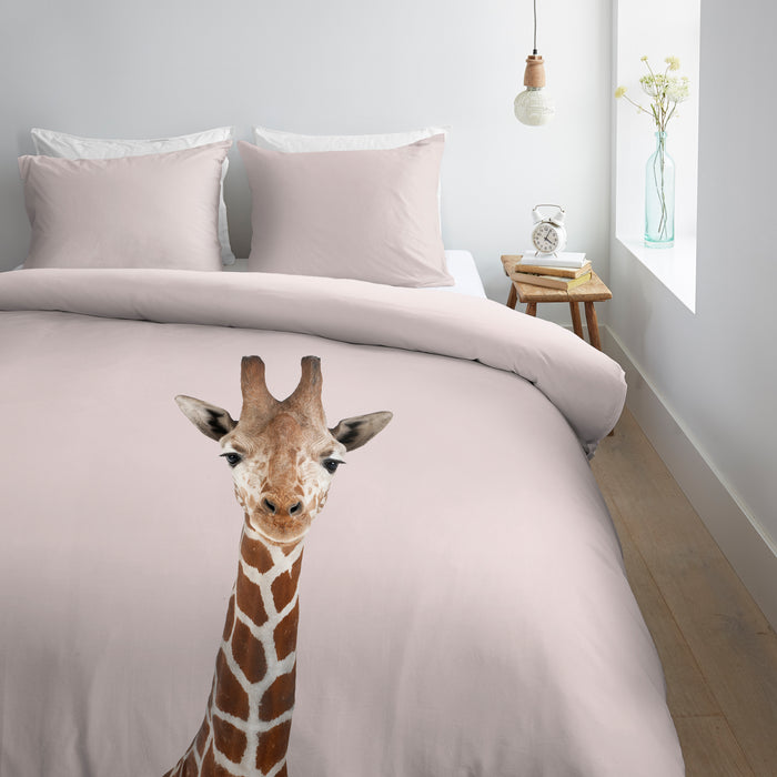 Ambiante Lucian Dekbedovertrek 200 x 200/220 - Roze