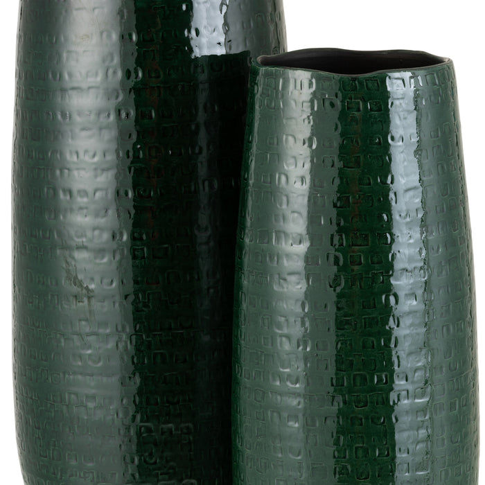 J-Line Vaas Patroon Groen L