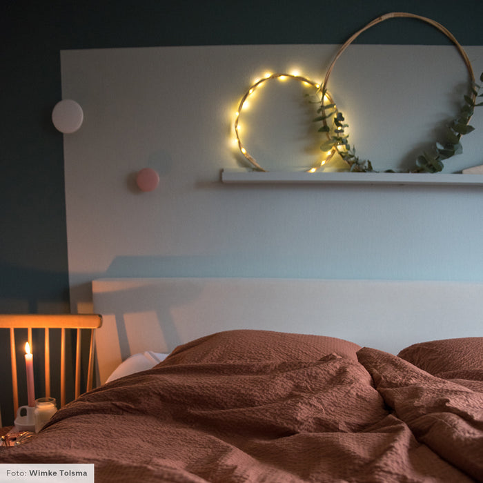 Crisp Sheets Dekbedovertrek 200 x 220 cm - Terracotta