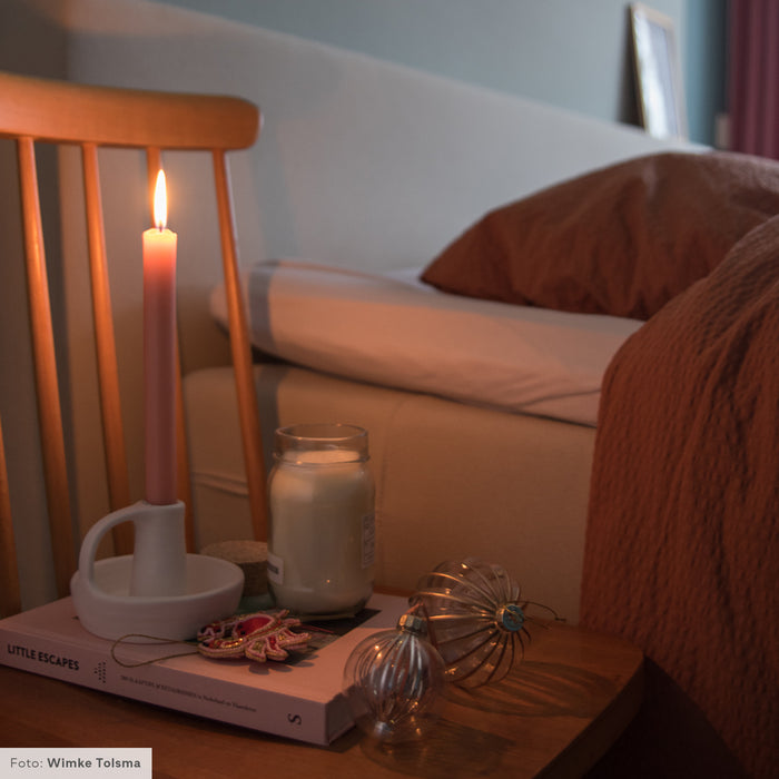 Crisp Sheets Dekbedovertrek 200 x 220 cm - Terracotta