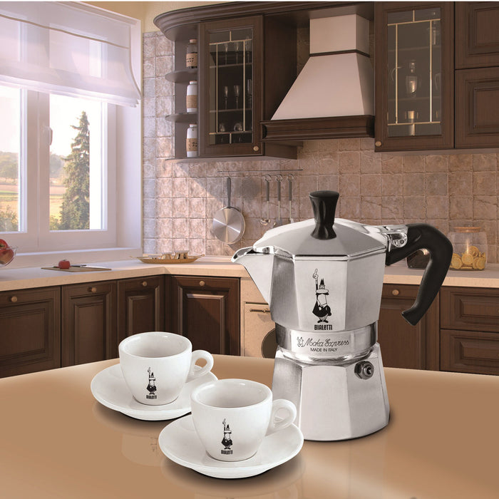 Bialetti Moka Express Percolator 3 kops