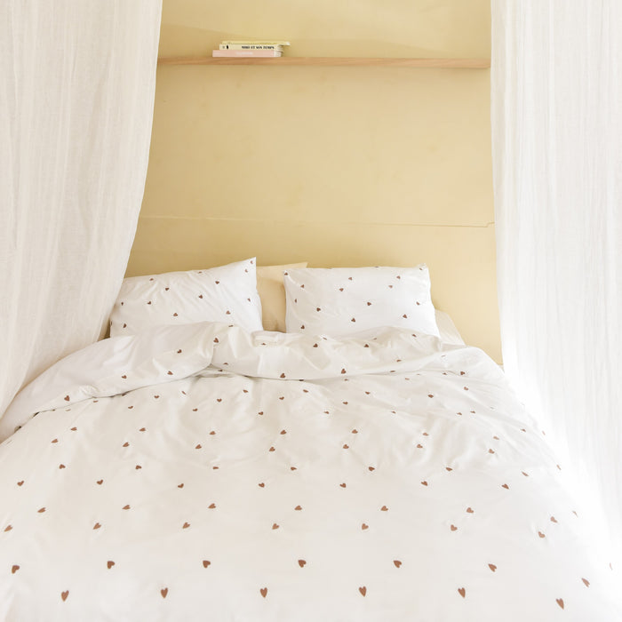 Crisp Sheets Ace of Hearts Dekbedovertrek 140 x 220 cm