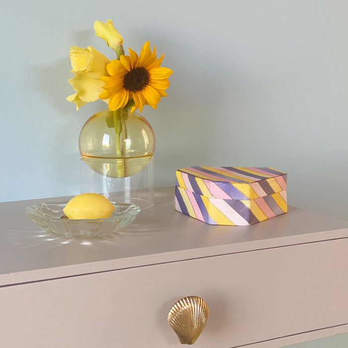 Studio About Standing Flower Bubble Vaas - Yellow