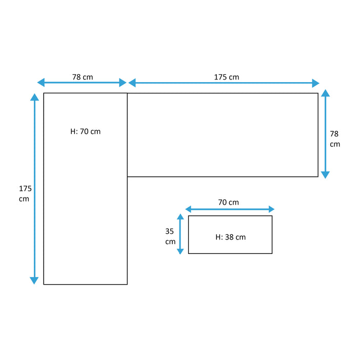SenS-Line Delphi Loungeset - Antraciet