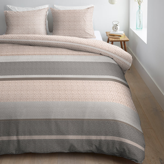 Ambiante Seb Dekbedovertrek 200 x 200/220 cm - Naturel