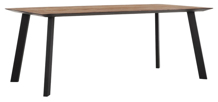 24Designs Timeless Eettafel Shape - L200 X B100 X H78 Cm - Teakhout