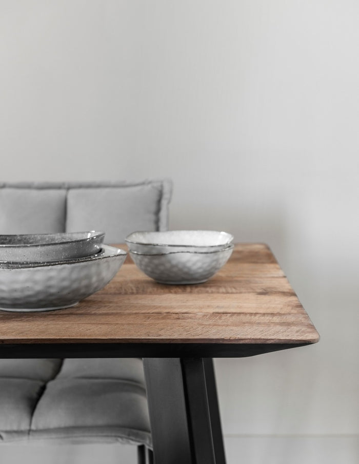 24Designs Timeless Eettafel Shape - L200 X B100 X H78 Cm - Teakhout