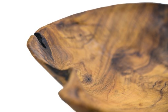 TMS - Fruit schaal - Teak - 50 cm - Geolied