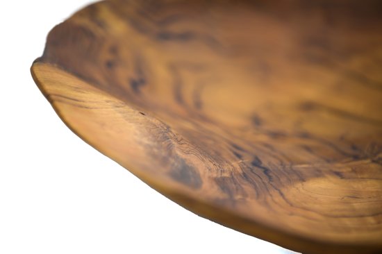 TMS - Fruit schaal - Teak - 50 cm - Geolied