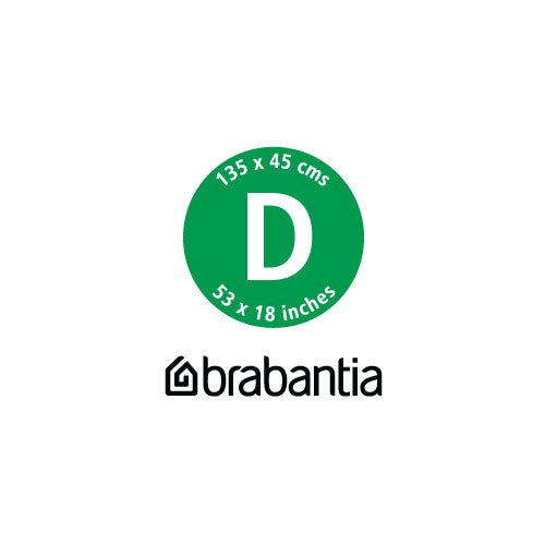 Brabantia Ice Water Type D Strijkplankhoes 135 x 45 cm