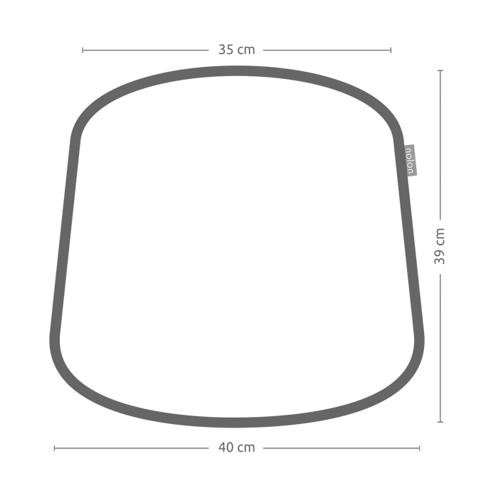 Nolon Fem Stoelkussen Okergeel