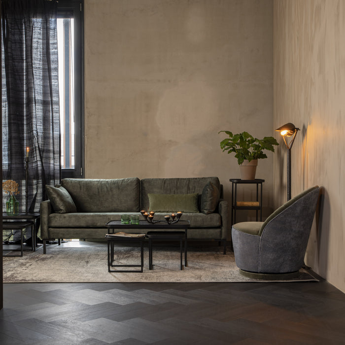 Dutchbone Winston Salontafel - Set van 3 - Zwart