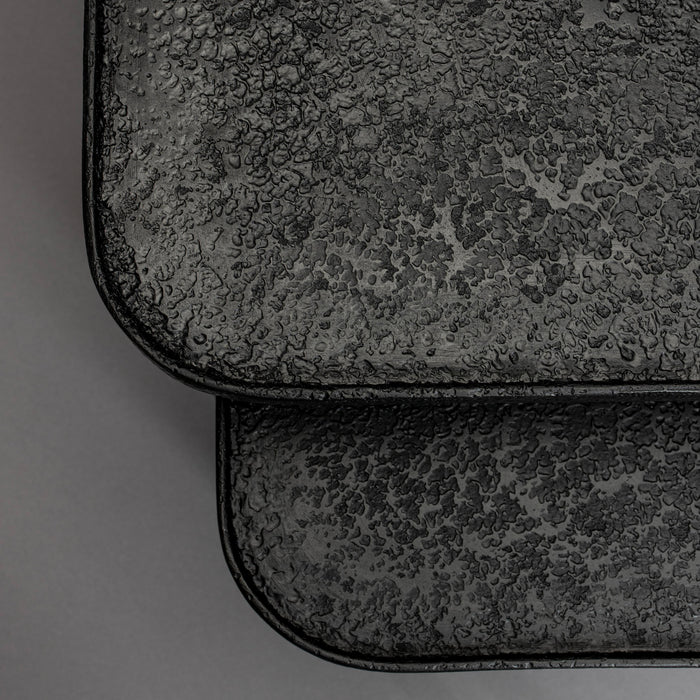 Dutchbone Winston Salontafel - Set van 3 - Zwart