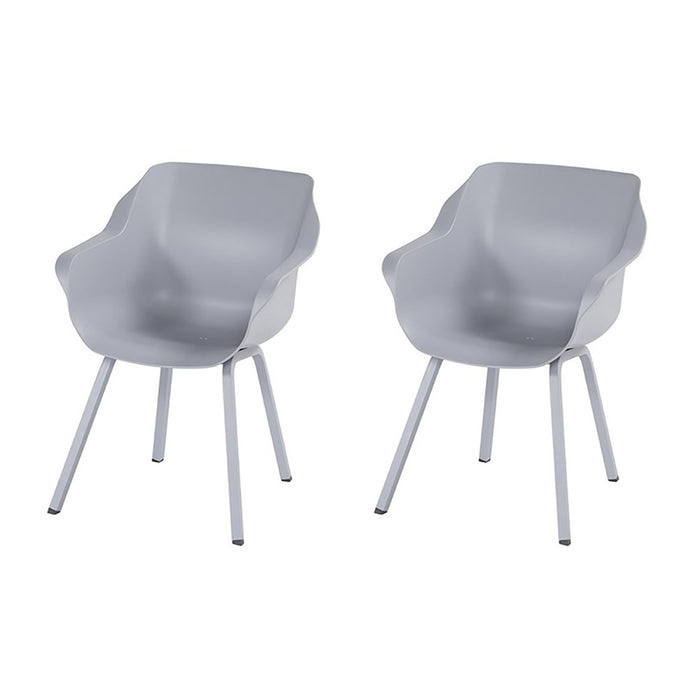 Hartman Sophie Element Tuinstoel - Set van 2 - Misty Grey